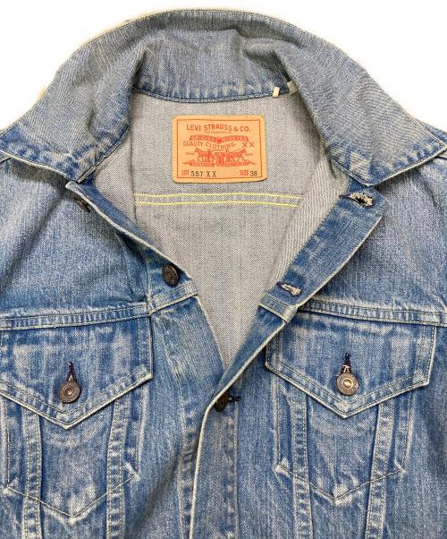LEVI'S（リーバイス）LEVI'S (リーバイス) 557XX Type IIIデニムトラッカージャケット ブルー サイズ:SIZE 38の古着・服飾アイテム