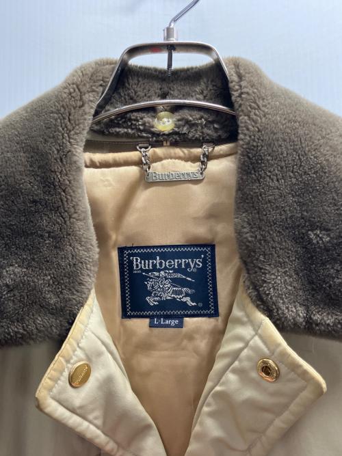 Burberry's（バーバリーズ）Burberry's (バーバリーズ) 中綿コート ベージュ サイズ:LLの古着・服飾アイテム