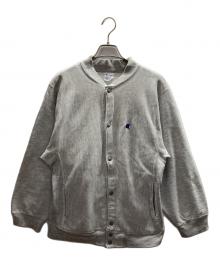 Champion REVERSE WEAVE（チャンピオン リバース ウィーブ）の古着「スウェットカーディガン」｜ライトグレー