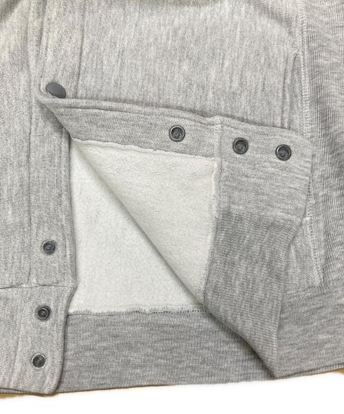 Champion REVERSE WEAVE（チャンピオン リバース ウィーブ）Champion REVERSE WEAVE (チャンピオン リバース ウィーブ) スウェットカーディガン ライトグレー サイズ:Ⅿの古着・服飾アイテム