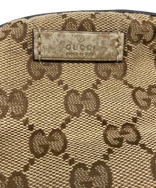 GUCCI（グッチ）GUCCI (グッチ) ミニポーチ ベージュ・ブラウンの古着・服飾アイテム