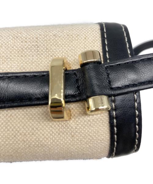 KABINMETT（カビネ）KABINMETT (カビネ) CABINET BOX BAG  MINI ベージュの古着・服飾アイテム