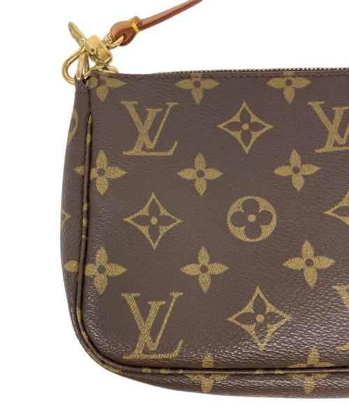 LOUIS VUITTON（ルイ ヴィトン）LOUIS VUITTON (ルイ ヴィトン) アクセサリーポーチ ブラウンの古着・服飾アイテム