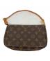 LOUIS VUITTON (ルイ ヴィトン) アクセサリーポーチ ブラウン：85000円