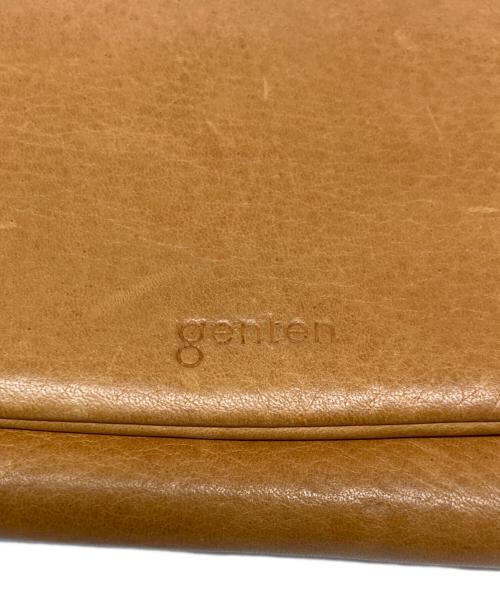 genten（ゲンテン）genten (ゲンテン) 3つ折り財布 ブラウンの古着・服飾アイテム
