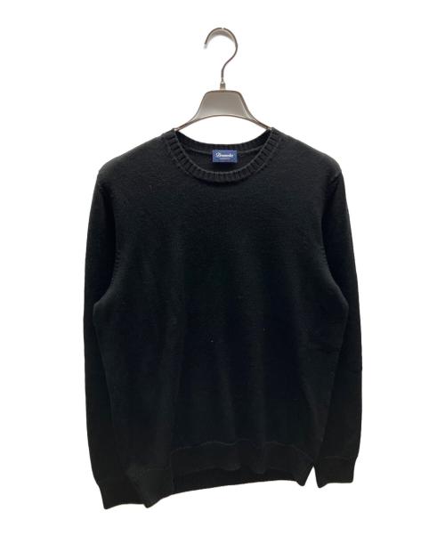 Drumohr（ドルモア）Drumohr (ドルモア) メリノウールニット ブラック サイズ:50の古着・服飾アイテム