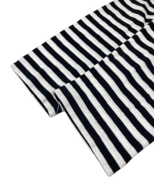 PLAY COMME des GARCONS（プレイコムデギャルソン）PLAY COMME des GARCONS (プレイコムデギャルソン) ボーダーロングスリーブカットソー ブラック サイズ:XLの古着・服飾アイテム