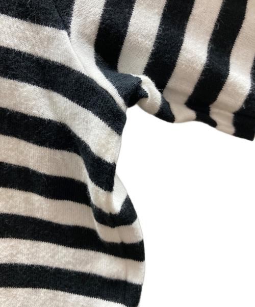 PLAY COMME des GARCONS（プレイコムデギャルソン）PLAY COMME des GARCONS (プレイコムデギャルソン) ボーダーロングスリーブカットソー ブラック サイズ:XLの古着・服飾アイテム