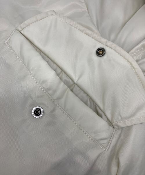 TOP KHAKI（トップカーキ）TOP KHAKI (トップカーキ) AP STUDIO (エーピーストゥディオ) 別注ショートMA-1 アイボリー サイズ:38 未使用品の古着・服飾アイテム