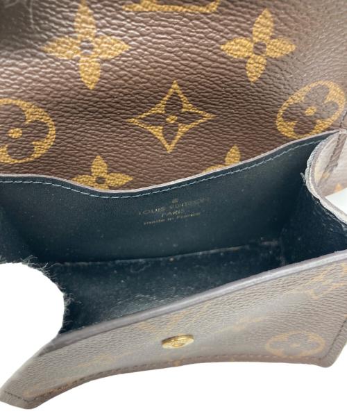 LOUIS VUITTON（ルイ ヴィトン）LOUIS VUITTON (ルイ ヴィトン) サンチュール デイリー マルチポケット 30MM ブラウン・ブラックの古着・服飾アイテム