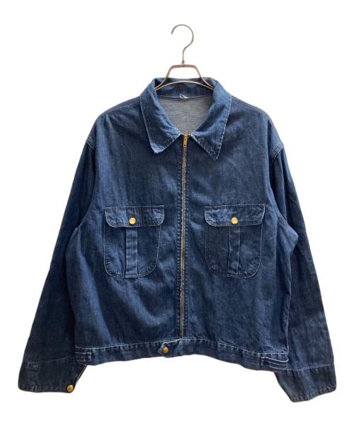 VINTAGE（ヴィンテージ）VINTAGE (ヴィンテージ) デニムワークジャケット インディゴ サイズ:-の古着・服飾アイテム