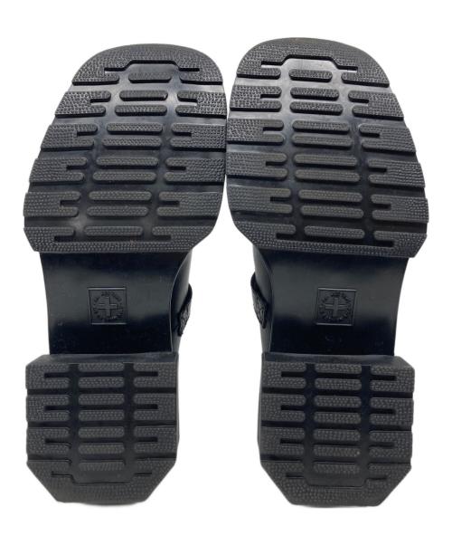 Dr.Martens（ドクターマーチン）Dr.Martens (ドクターマーチン) スクエアトゥ メリージェーン ヒール ブラック サイズ:UK3の古着・服飾アイテム