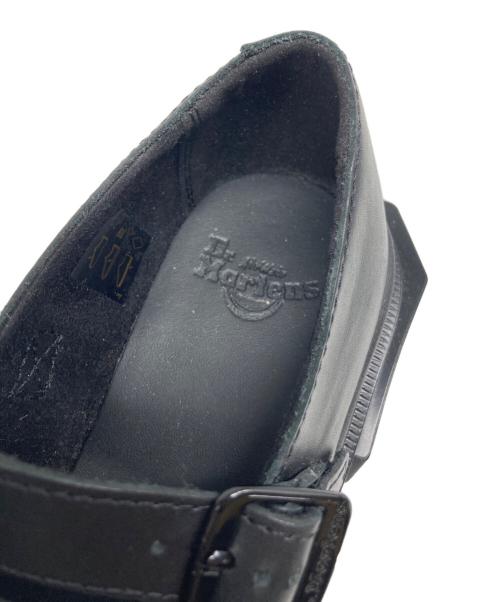 Dr.Martens（ドクターマーチン）Dr.Martens (ドクターマーチン) スクエアトゥ メリージェーン ヒール ブラック サイズ:UK3の古着・服飾アイテム