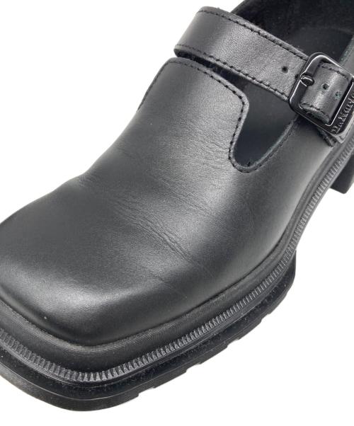 Dr.Martens（ドクターマーチン）Dr.Martens (ドクターマーチン) スクエアトゥ メリージェーン ヒール ブラック サイズ:UK3の古着・服飾アイテム