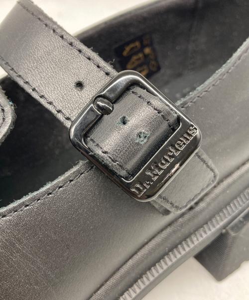 Dr.Martens（ドクターマーチン）Dr.Martens (ドクターマーチン) スクエアトゥ メリージェーン ヒール ブラック サイズ:UK3の古着・服飾アイテム