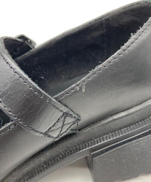 Dr.Martens（ドクターマーチン）Dr.Martens (ドクターマーチン) スクエアトゥ メリージェーン ヒール ブラック サイズ:UK3の古着・服飾アイテム