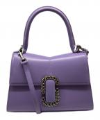MARC JACOBSマークジェイコブス）の古着「THE ST. MARC トップハンドルバッグ」｜パープル