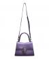 MARC JACOBS (マークジェイコブス) THE ST. MARC トップハンドルバッグ パープル：18000円