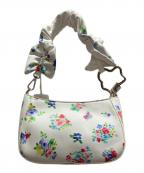 POPPYポピー）の古着「Blurred leather handbag」｜ホワイト