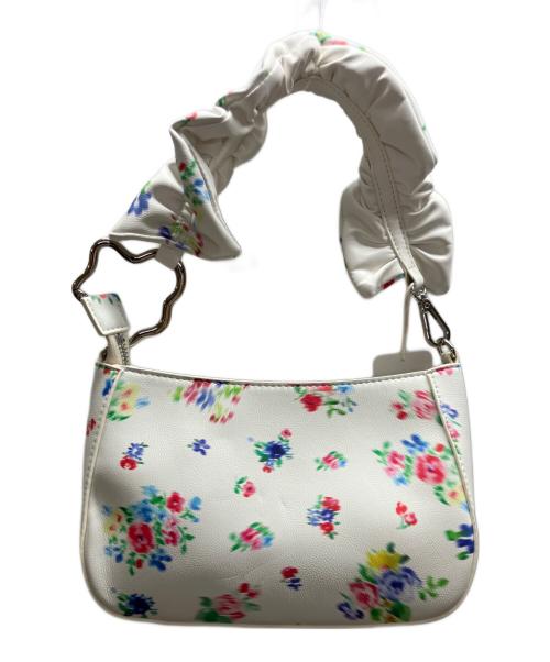POPPY（ポピー）POPPY (ポピー) Blurred leather handbag ホワイト 未使用品の古着・服飾アイテム
