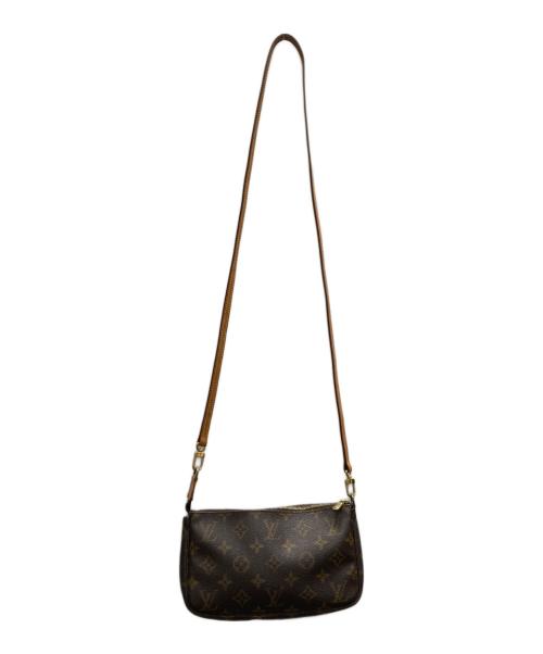 LOUIS VUITTON（ルイ ヴィトン）LOUIS VUITTON (ルイ ヴィトン) ショルダーバッグ ブラウンの古着・服飾アイテム