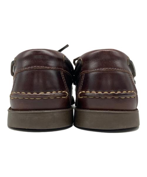 PARABOOT（パラブーツ）PARABOOT (パラブーツ) MARINE BARTH デッキシューズ ブラウン サイズ:7の古着・服飾アイテム
