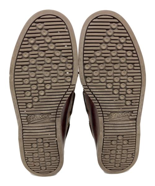 PARABOOT（パラブーツ）PARABOOT (パラブーツ) MARINE BARTH デッキシューズ ブラウン サイズ:7の古着・服飾アイテム