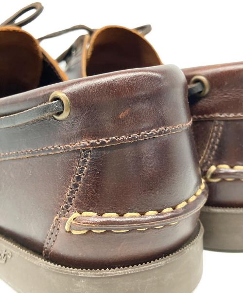 PARABOOT（パラブーツ）PARABOOT (パラブーツ) MARINE BARTH デッキシューズ ブラウン サイズ:7の古着・服飾アイテム