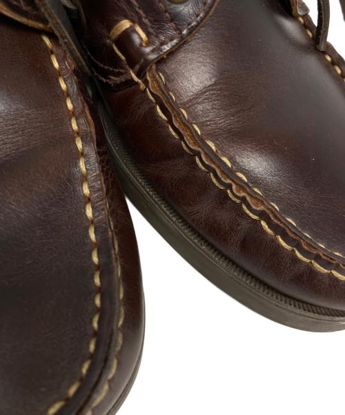 PARABOOT（パラブーツ）PARABOOT (パラブーツ) MARINE BARTH デッキシューズ ブラウン サイズ:7の古着・服飾アイテム