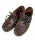 PARABOOT（パラブーツ）の古着「MARINE BARTH デッキシューズ」｜ブラウン