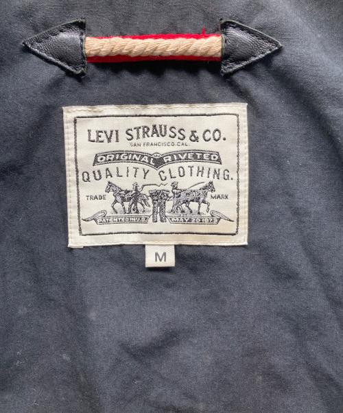 LEVI'S（リーバイス）LEVI'S (リーバイス) シングルレザージャケット ブラック サイズ:Ⅿの古着・服飾アイテム