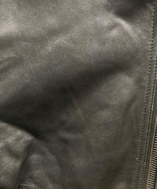 LEVI'S（リーバイス）LEVI'S (リーバイス) シングルレザージャケット ブラック サイズ:Ⅿの古着・服飾アイテム