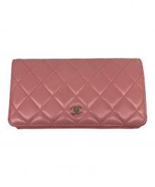CHANEL（シャネル）の古着「長財布」｜ピンク