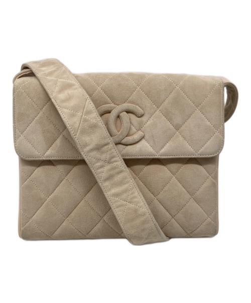 CHANEL（シャネル）CHANEL (シャネル) ショルダーバッグ ベージュ・ピンクベージュの古着・服飾アイテム