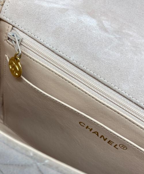 CHANEL（シャネル）CHANEL (シャネル) ショルダーバッグ ベージュ・ピンクベージュの古着・服飾アイテム