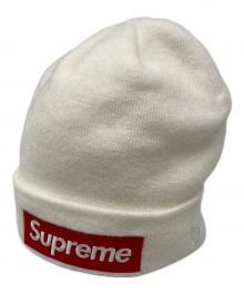SUPREME×New Era（シュプリーム×ニューエラ）の古着「box rogo beanie」｜ベージュ