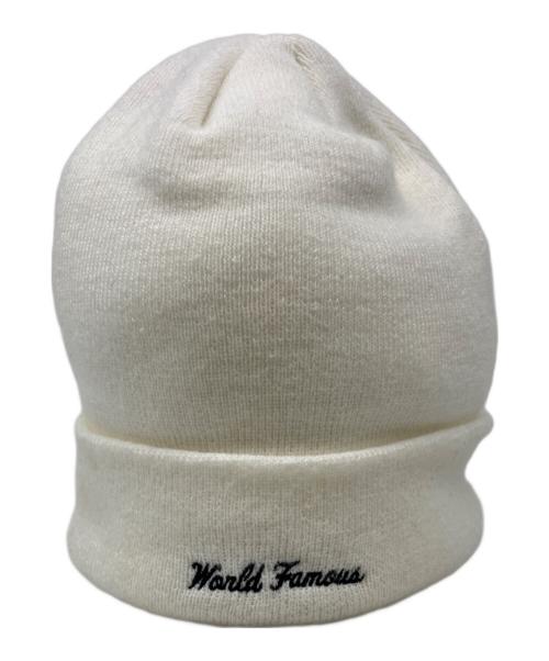 SUPREME（シュプリーム）Supreme (シュプリーム) New Era (ニューエラ) box rogo beanie ベージュの古着・服飾アイテム