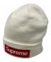 Supreme（シュプリーム）の古着「box rogo beanie」｜ベージュ