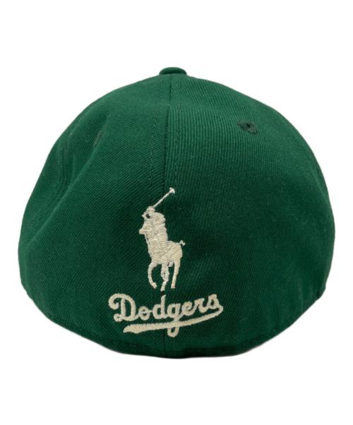 New Era（ニューエラ）New Era (ニューエラ) POLO RALPH LAUREN (ポロ・ラルフローレン) コラボキャップ グリーンの古着・服飾アイテム