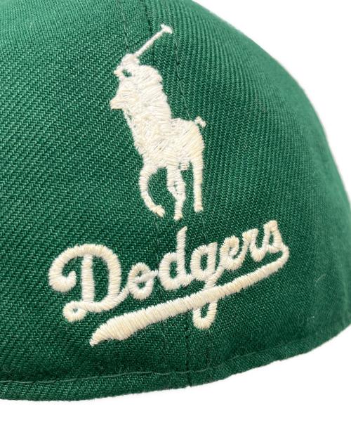 New Era（ニューエラ）New Era (ニューエラ) POLO RALPH LAUREN (ポロ・ラルフローレン) コラボキャップ グリーンの古着・服飾アイテム