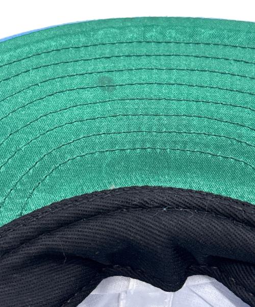 SUPREME（シュプリーム）Supreme (シュプリーム) EBBETS FIELD FLANNELS (エベッツフィールドフランネルズ) Sロゴキャップ ブルーの古着・服飾アイテム