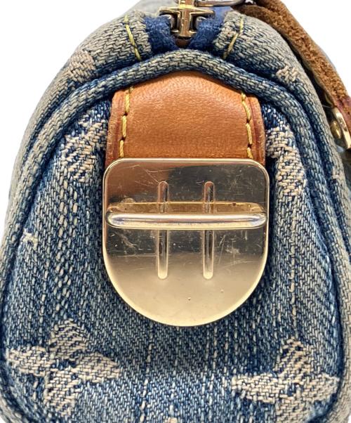 LOUIS VUITTON（ルイ ヴィトン）LOUIS VUITTON (ルイ ヴィトン) ハンドポーチ インディゴ・ベージュの古着・服飾アイテム