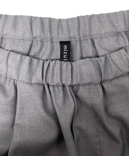 mizuiro-ind（ミズイロインド）mizuiro-ind (ミズイロインド) wide tuck PT グレー サイズ:FREEの古着・服飾アイテム