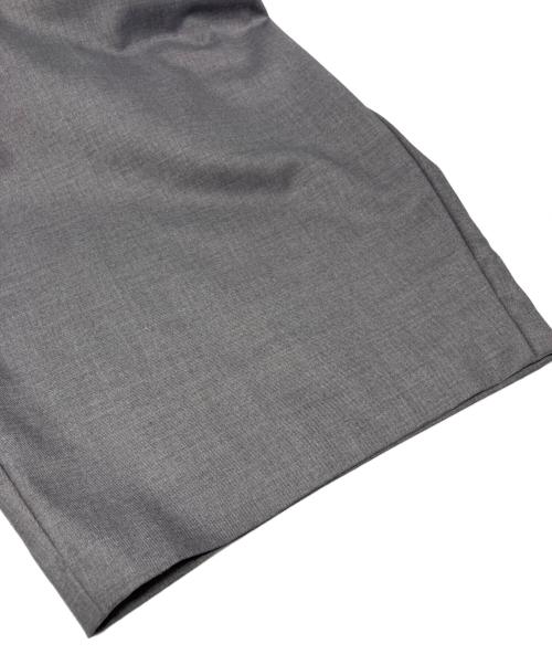mizuiro-ind（ミズイロインド）mizuiro-ind (ミズイロインド) wide tuck PT グレー サイズ:FREEの古着・服飾アイテム