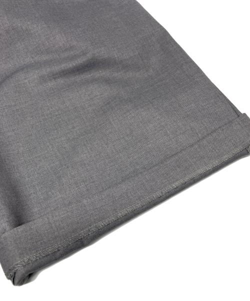 mizuiro-ind（ミズイロインド）mizuiro-ind (ミズイロインド) wide tuck PT グレー サイズ:FREEの古着・服飾アイテム