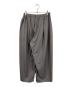 mizuiro-ind (ミズイロインド) wide tuck PT グレー サイズ:FREE：8000円