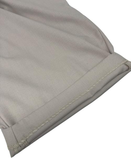 mizuiro-ind（ミズイロインド）mizuiro-ind (ミズイロインド) wide tuck PT ベージュ サイズ:FREEの古着・服飾アイテム