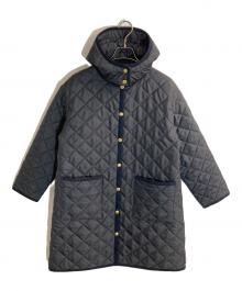 Traditional Weatherwear（トラディショナルウェザーウェア）の古着「2WAYキルティングコート」｜ネイビー