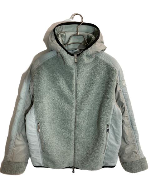 add（エーディーディー）ADD (エーディーディー) ボアジャケット ブルー サイズ:40の古着・服飾アイテム