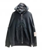 SUPREME×NIKEシュプリーム×ナイキ）の古着「Jordan Zip Up Hooded Sweatshirt」｜ブラック